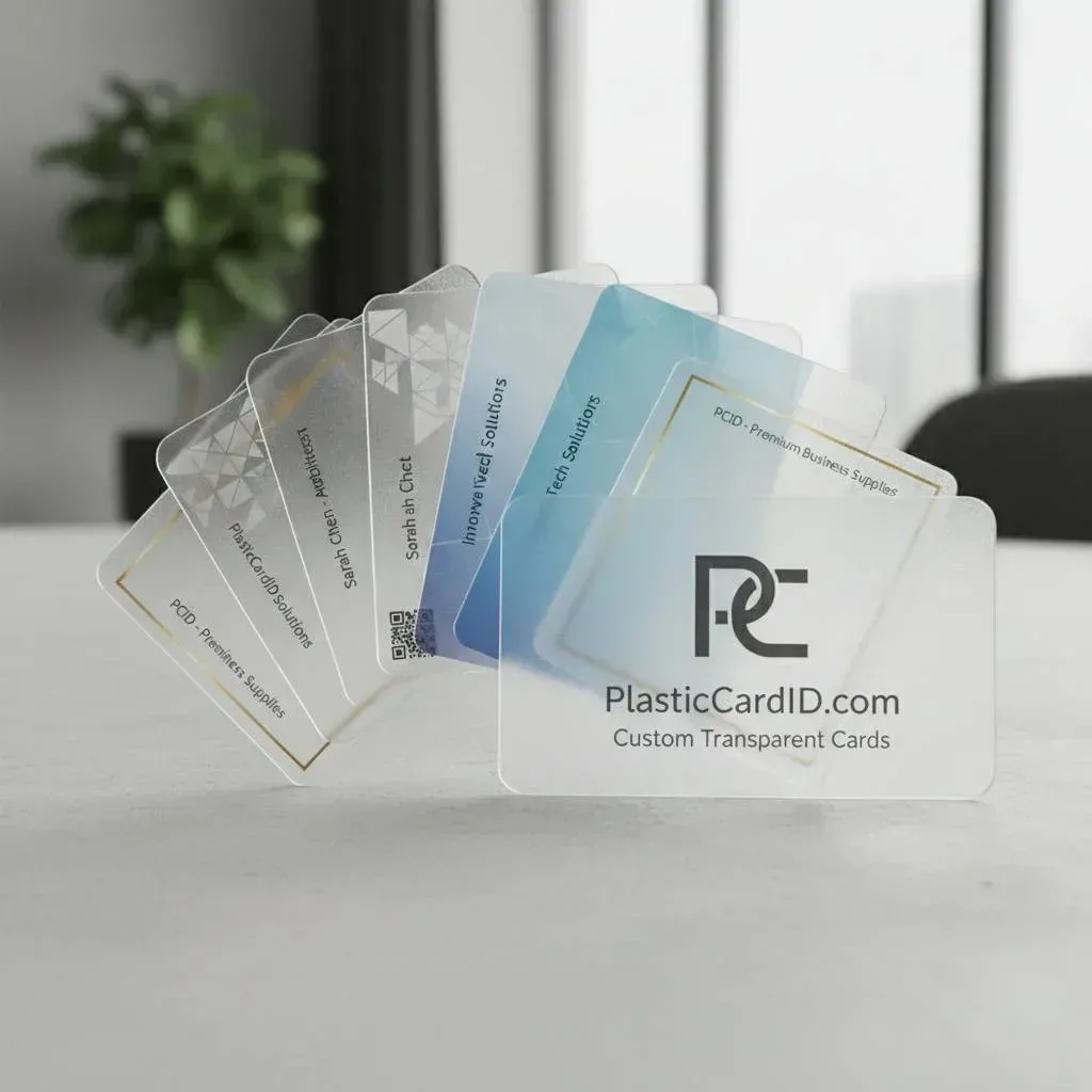 Clear Plastic Business Cards: Features & Options