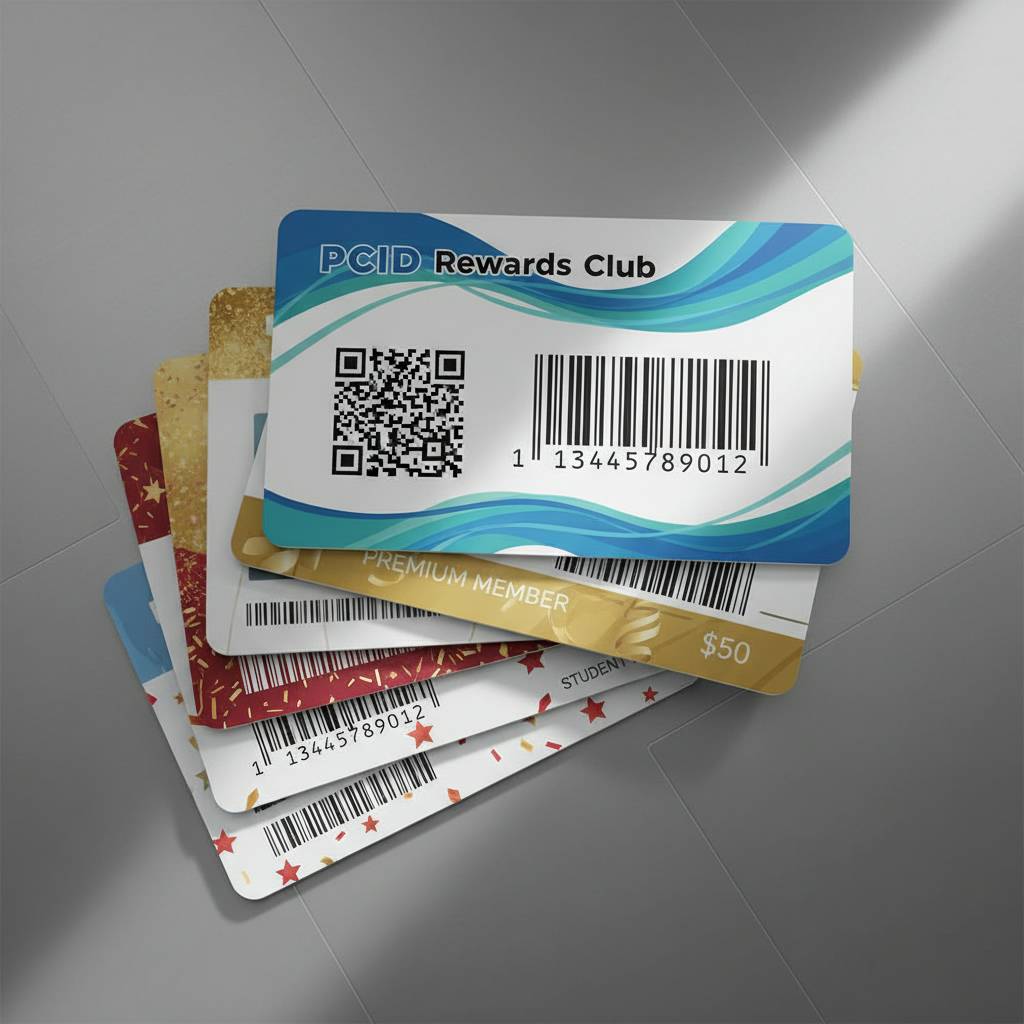Barcode Plastic Cards