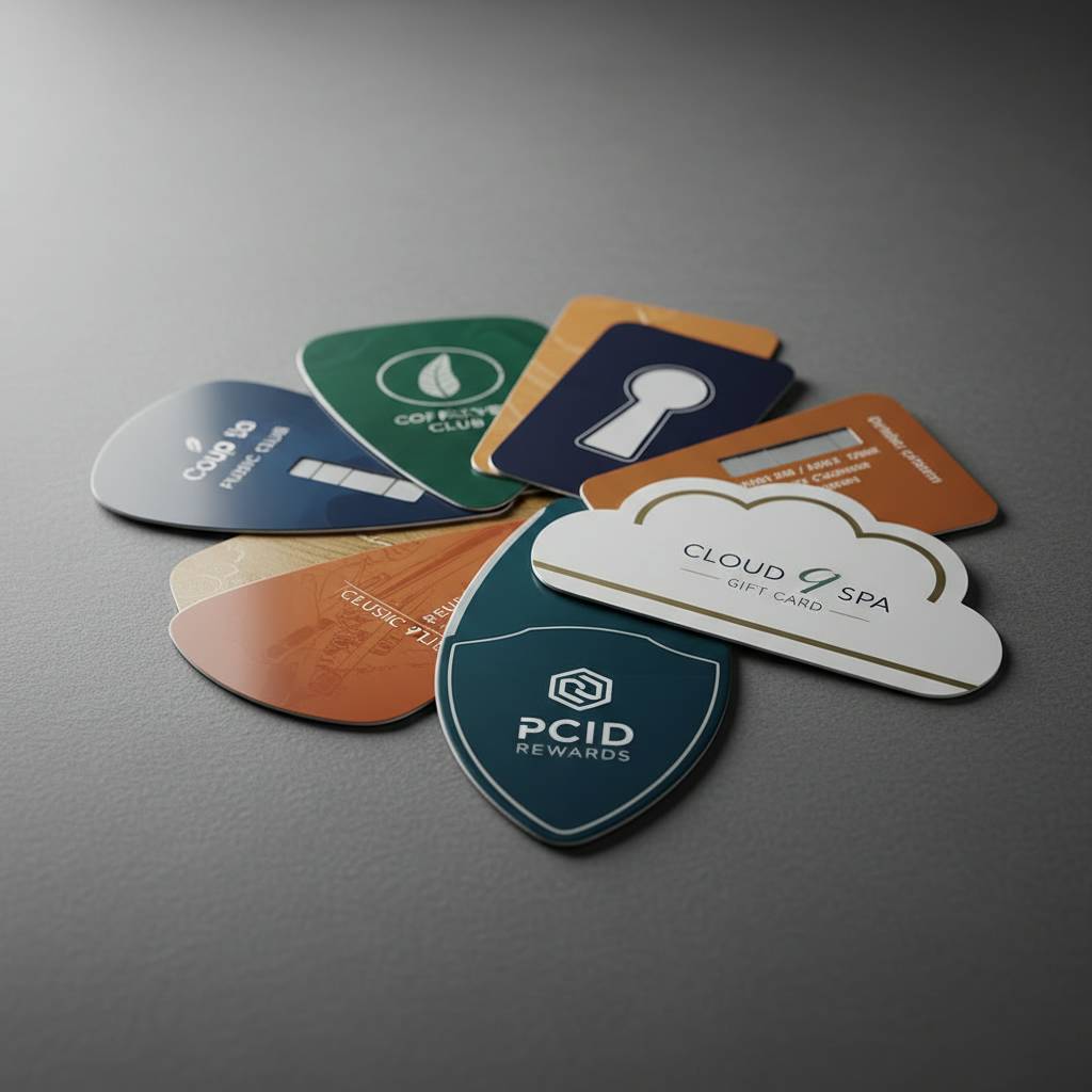 Custom-Shaped Plastic Cards