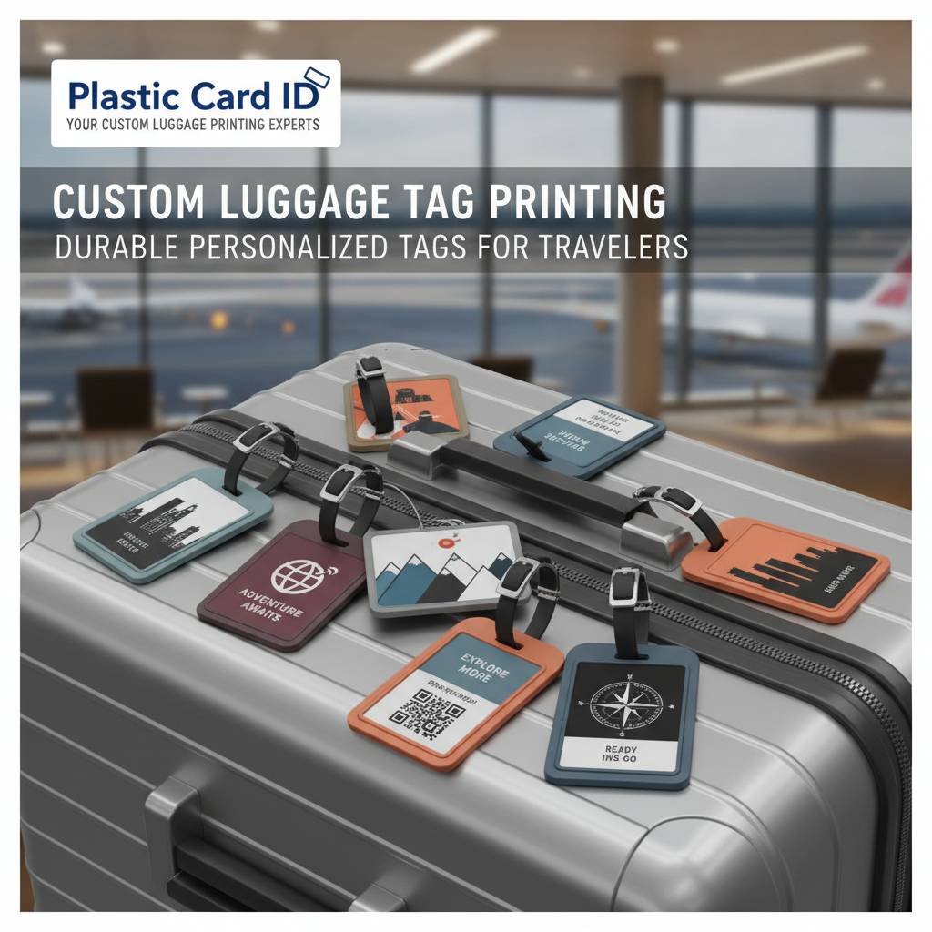 Welcome to Plastic Card ID: Your Custom Luggage Tag Printing Experts