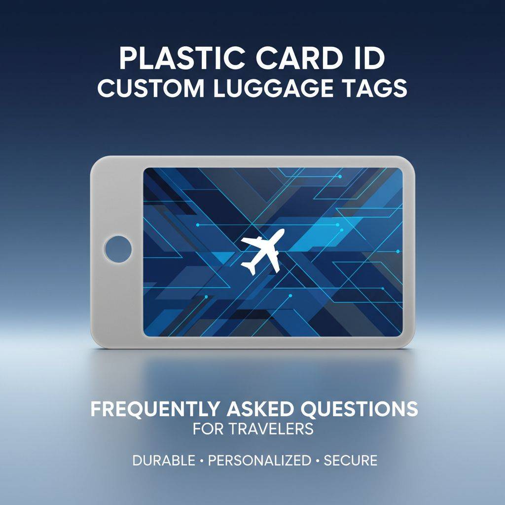 Frequently Asked Questions About Custom Luggage Tag Printing