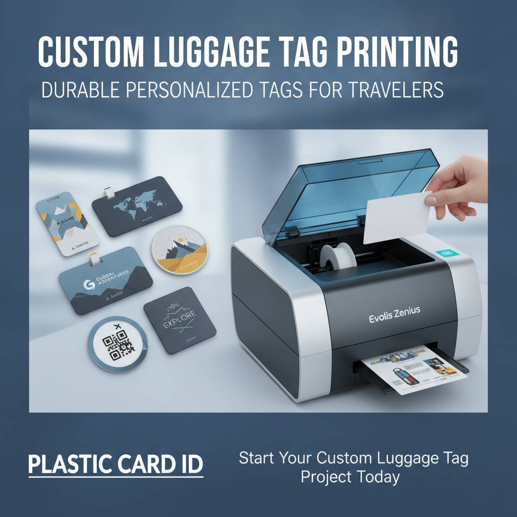 Start Your Custom Luggage Tag Printing Project with Plastic Card ID Today