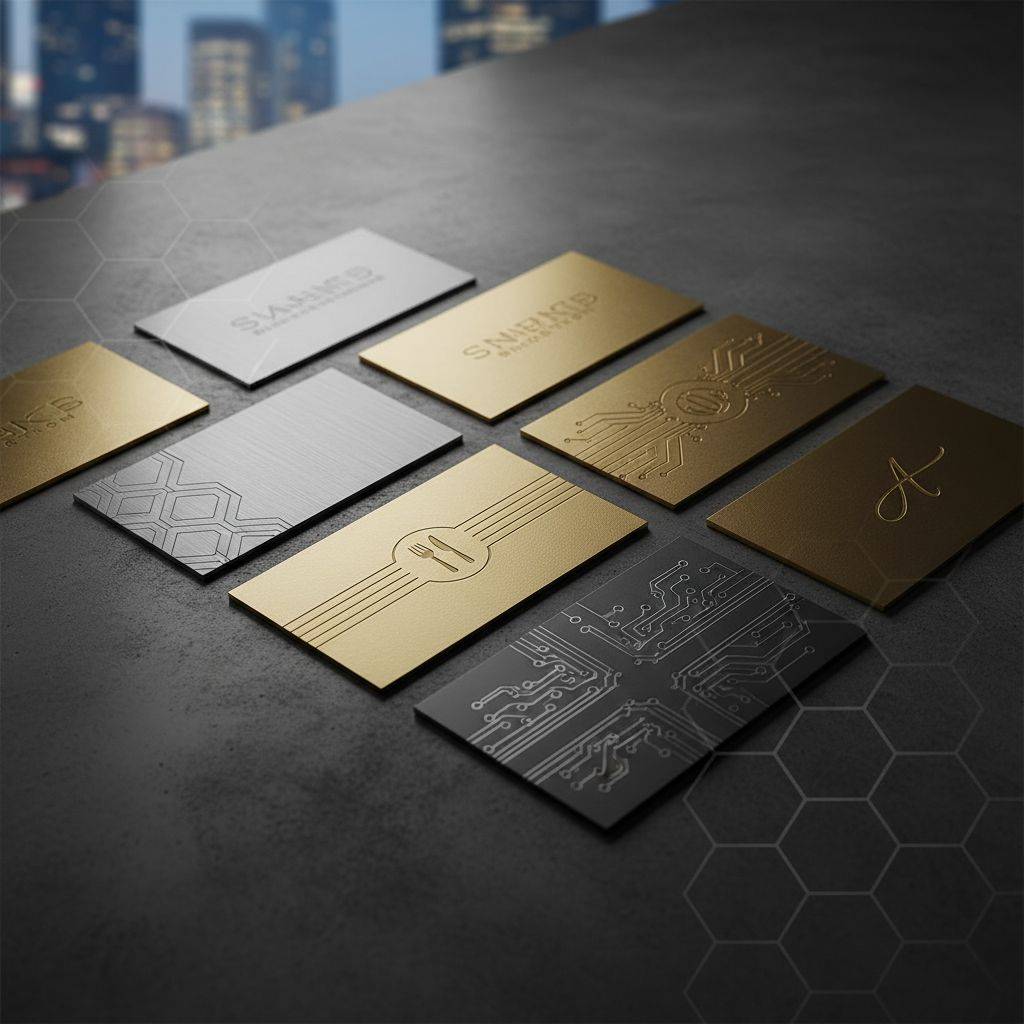 Metal Business Cards Across Industries