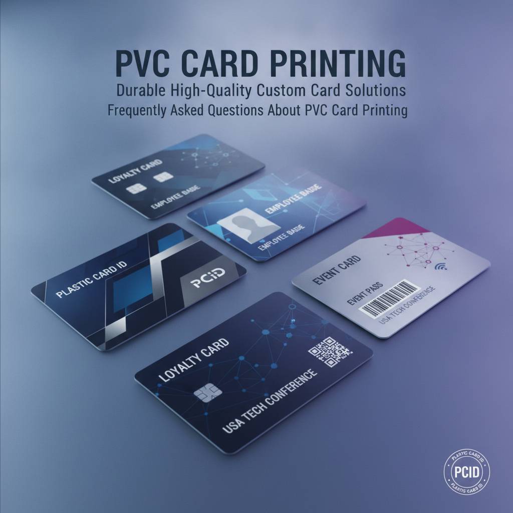 Frequently Asked Questions About PVC Card Printing