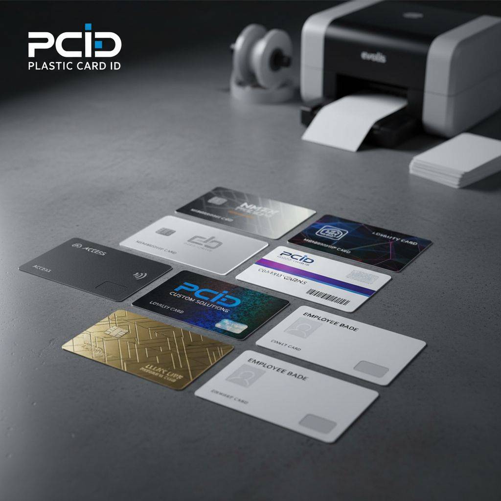 Our Full Range of Custom Plastic Cards With Logo