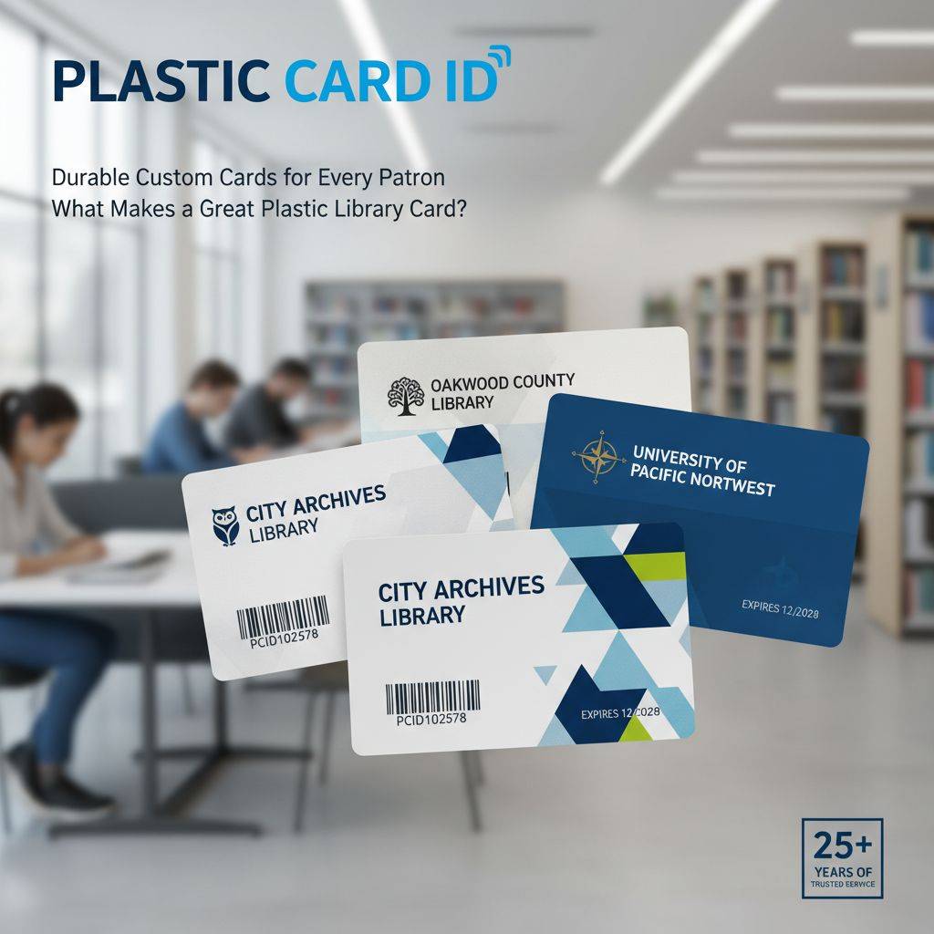 What Makes a Great Plastic Library Card?