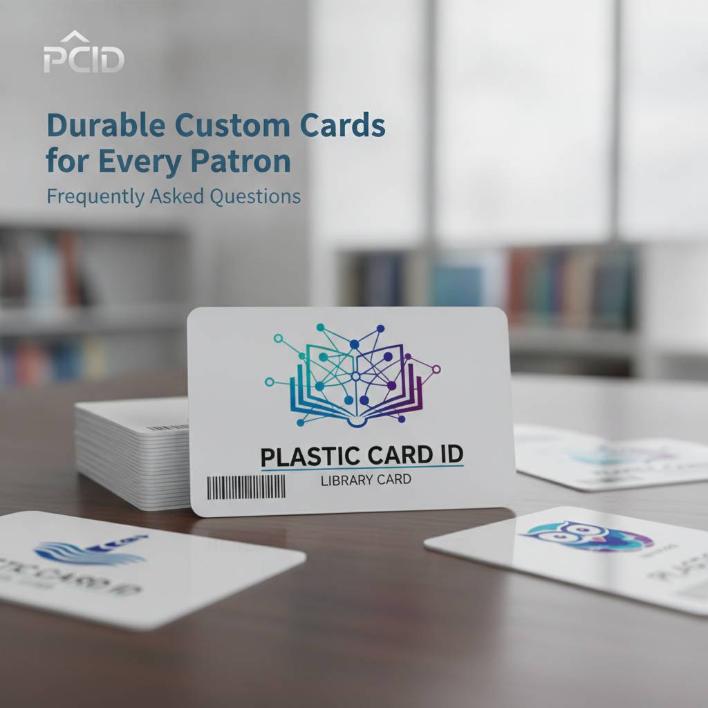 Frequently Asked Questions About Plastic Library Cards