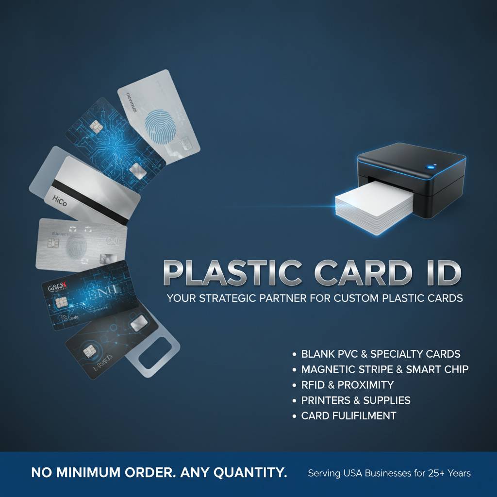 Our Full Range of Custom Plastic Card Types