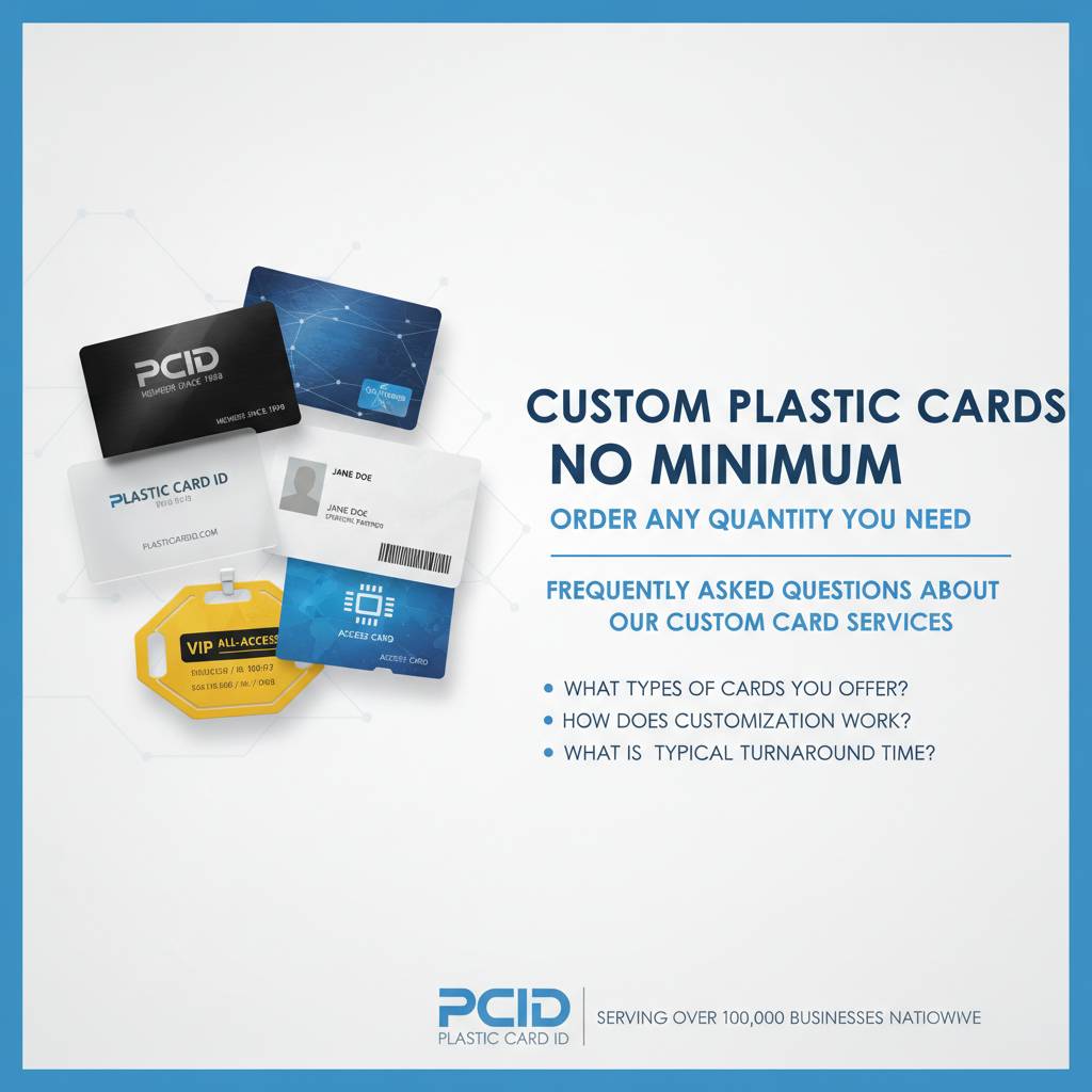Frequently Asked Questions About Our Custom Card Services